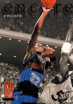 1995-96 Ultra #313 Tyrone Hill Front