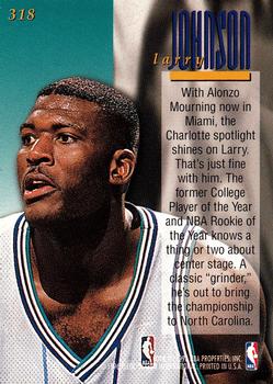1995-96 Ultra #318 Larry Johnson Back