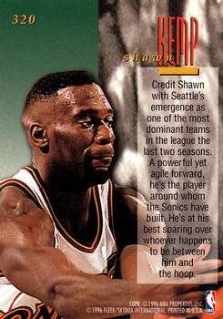 1995-96 Ultra #320 Shawn Kemp Back