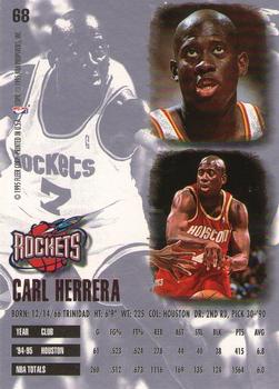 1995-96 Ultra #68 Carl Herrera Back