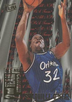 1995-96 Ultra - All-NBA #8 Shaquille O'Neal Front