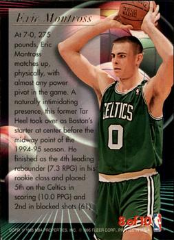 1995-96 Ultra - All-Rookie #8 Eric Montross Back