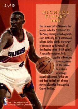1995-96 Ultra - All-Rookies #2 Michael Finley Back
