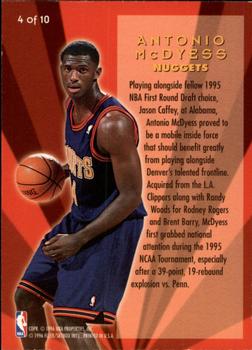 1995-96 Ultra - All-Rookies #4 Antonio McDyess Back