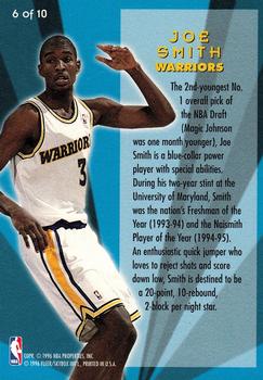 1995-96 Ultra - All-Rookies #6 Joe Smith Back