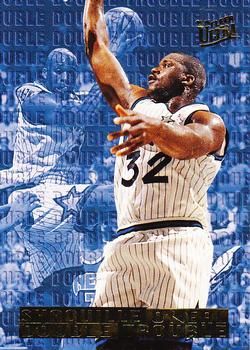 1995-96 Ultra - Double Trouble #6 Shaquille O'Neal Front