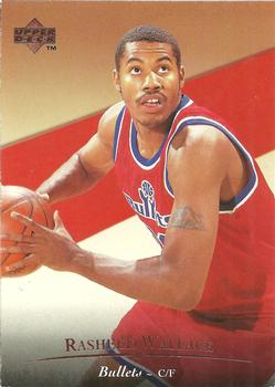 1995-96 Upper Deck #134 Rasheed Wallace Front