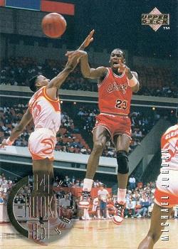 1995-96 Upper Deck #137 Michael Jordan Front