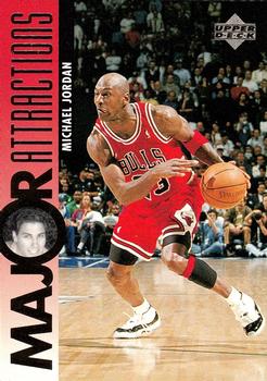 1995-96 Upper Deck #337 Michael Jordan / David Hanson Front