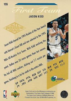1995-96 Upper Deck #155 Jason Kidd Back