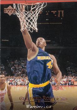 1995-96 Upper Deck #189 Clifford Rozier Front