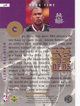 1995-96 Upper Deck #328 Glenn Robinson Back