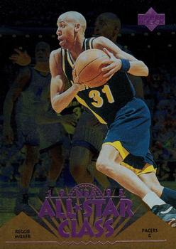 1995-96 Upper Deck - All-Star Class #AS2 Reggie Miller Front