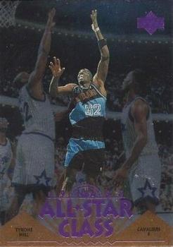 1995-96 Upper Deck - All-Star Class #AS12 Tyrone Hill Front