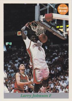 1992 Front Row Draft Picks - Event Promos #NNO Larry Johnson Front