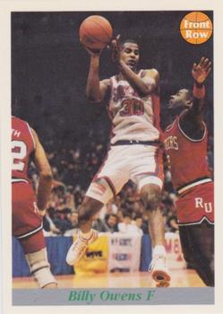 1992 Front Row Draft Picks - Event Promos #NNO Billy Owens Front