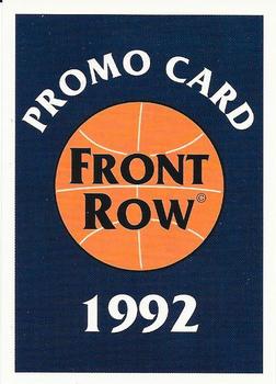1992 Front Row Draft Picks - Promo Cards #NNO Christian Laettner Back