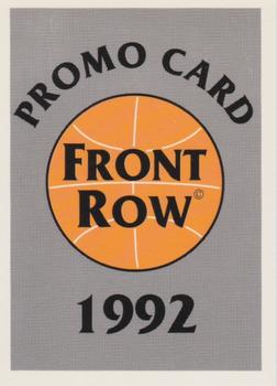 1992 Front Row Draft Picks - Promo Cards #NNO LaPhonso Ellis Back