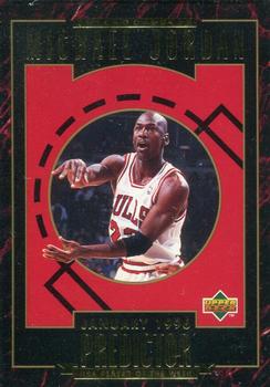 1995-96 Upper Deck - Predictors: Player of the Week #H2 Michael Jordan Front