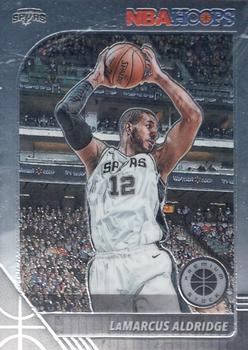 2019-20 Hoops Premium Stock #171 LaMarcus Aldridge Front