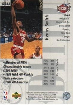 1995-96 Upper Deck - Special Edition #SE32 Kenny Smith Back