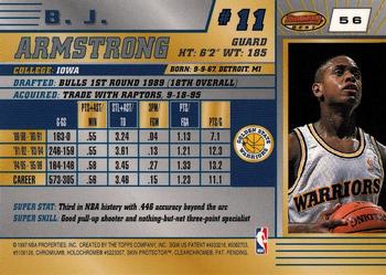 1996-97 Bowman's Best #56 B.J. Armstrong Back