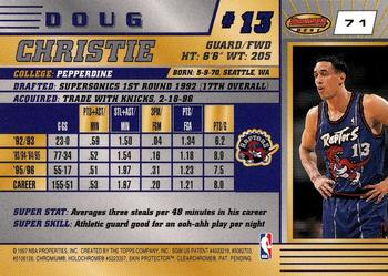 1996-97 Bowman's Best #71 Doug Christie Back