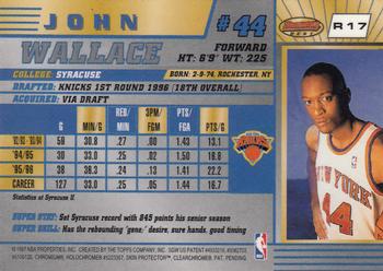 1996-97 Bowman's Best #R17 John Wallace Back