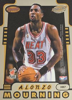 1996-97 Bowman's Best - Honor Roll #HR7 Shaquille O'Neal / Alonzo Mourning Back