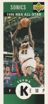 1996-97 Collector's Choice French - Mini-Cards #M78 Shawn Kemp Front