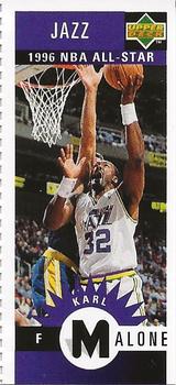 1996-97 Collector's Choice French - Mini-Cards #M83 Karl Malone Front