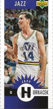 1996-97 Collector's Choice French - Mini-Cards #M84 Jeff Hornacek Front
