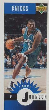 1996-97 Collector's Choice Italian - Mini-Cards #M9 Larry Johnson Front