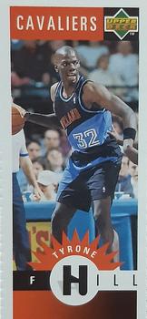 1996-97 Collector's Choice Italian - Mini-Cards #M16 Tyrone Hill Front