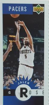 1996-97 Collector's Choice Italian - Mini-Cards #M21 Jalen Rose Front