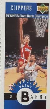 1996-97 Collector's Choice Italian - Mini-Cards #M36 Brent Barry Front