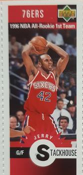 1996-97 Collector's Choice Italian - Mini-Cards #M61 Jerry Stackhouse Front