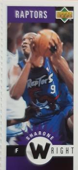 1996-97 Collector's Choice Italian - Mini-Cards #M81 Sharone Wright Front