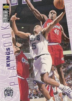 1996-97 Collector's Choice #389 Kings Playbook Front