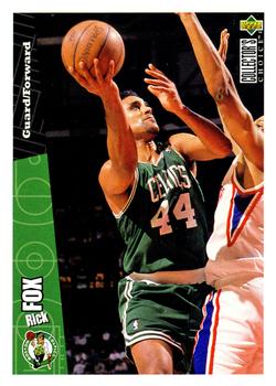 1996-97 Collector's Choice #9 Rick Fox Front