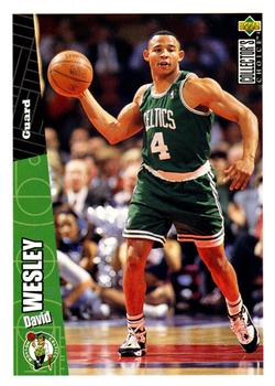 1996-97 Collector's Choice #11 David Wesley Front