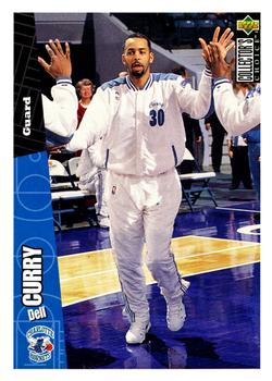 1996-97 Collector's Choice #14 Dell Curry Front