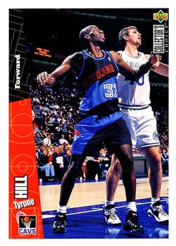 1996-97 Collector's Choice #32 Tyrone Hill Front