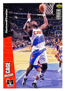 1996-97 Collector's Choice #33 Michael Cage Front