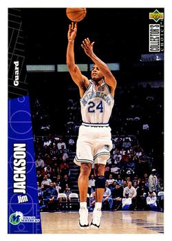 1996-97 Collector's Choice #36 Jim Jackson Front