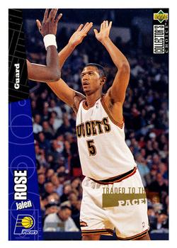 1996-97 Collector's Choice #42 Jalen Rose Front