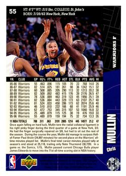 1996-97 Collector's Choice #55 Chris Mullin Back