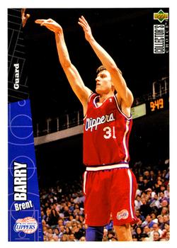 1996-97 Collector's Choice #70 Brent Barry Front