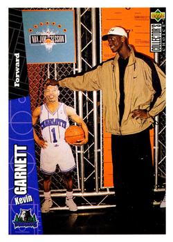 1996-97 Collector's Choice #89 Kevin Garnett Front