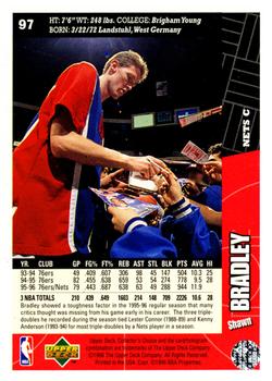1996-97 Collector's Choice #97 Shawn Bradley Back